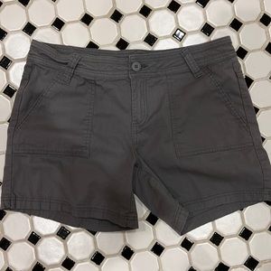 Women’s grey Prana shorts 10